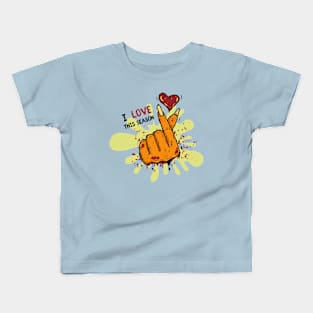 I love (halloween) season Kids T-Shirt